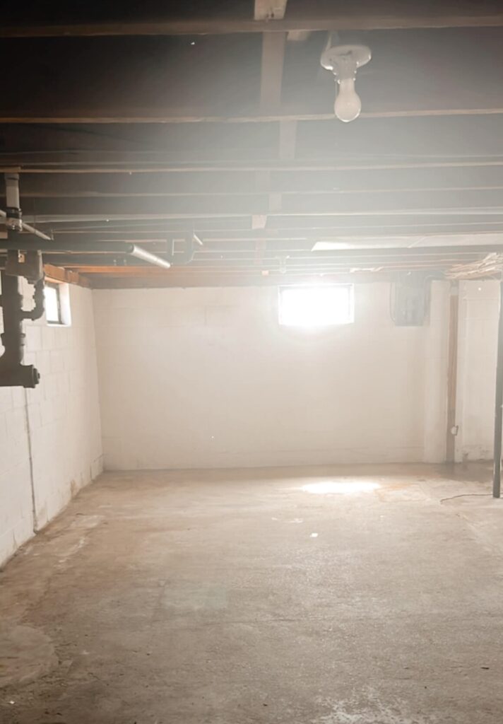 Unfinished Basement