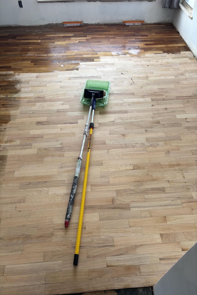 refinishing hardwood flooring living room
