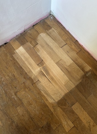 sanding hardwood flooring