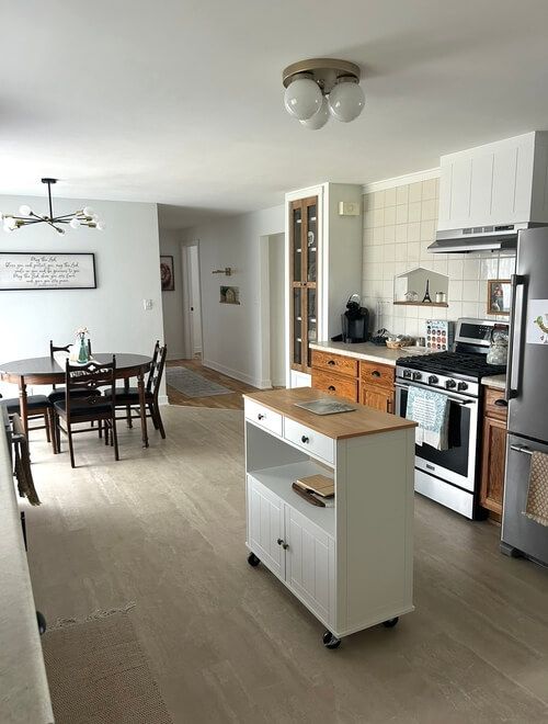DIY kitchen before and after budget kitchen makeover